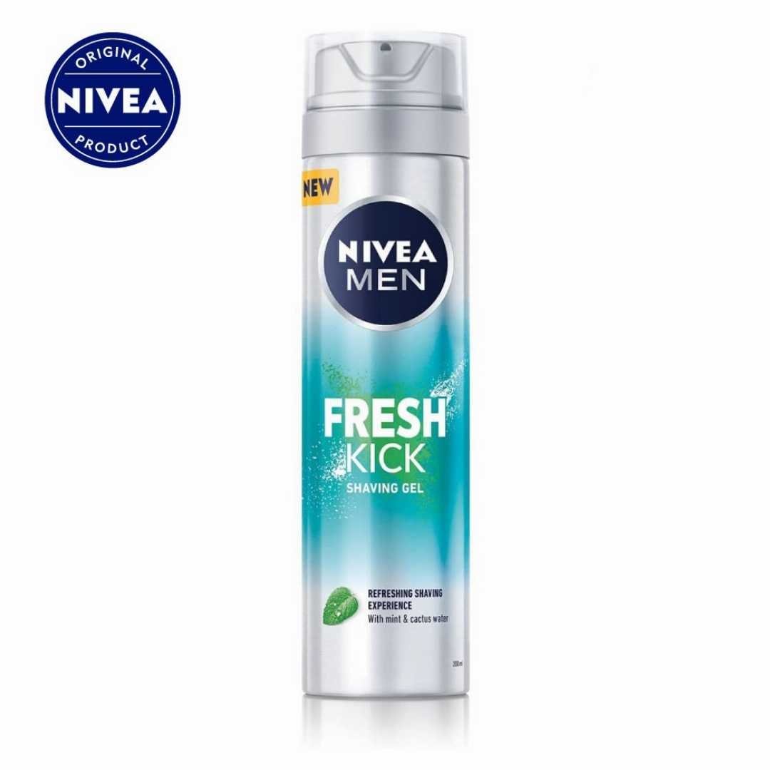 Nivea Men Shaving Gel Fresh Kick 200 ml