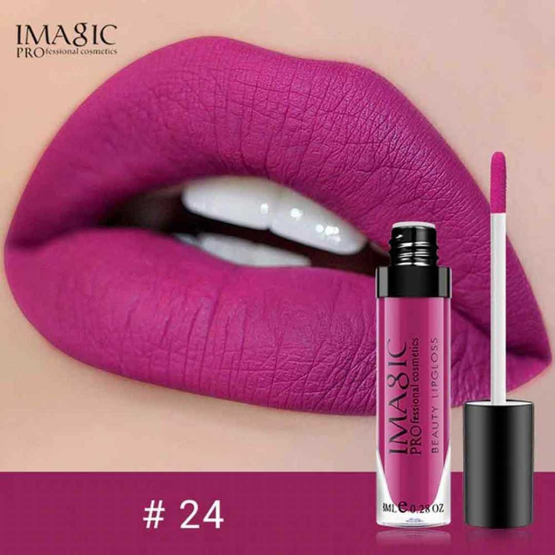 Imagic Waterproof Matte Liquid Lipstick shade-24