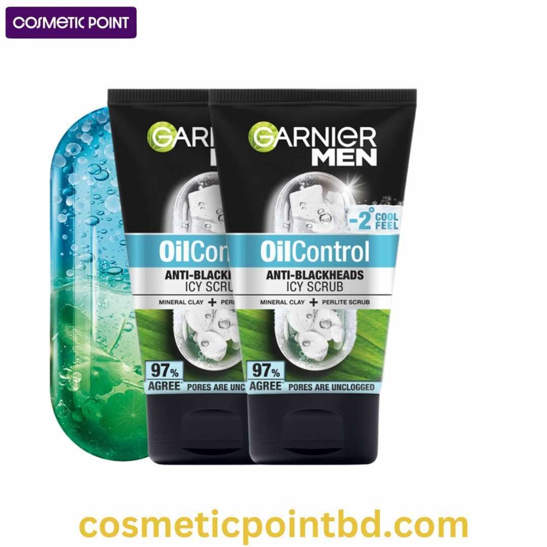 Garnier Men Oil Clear Clay D - Tox Facewash 100g