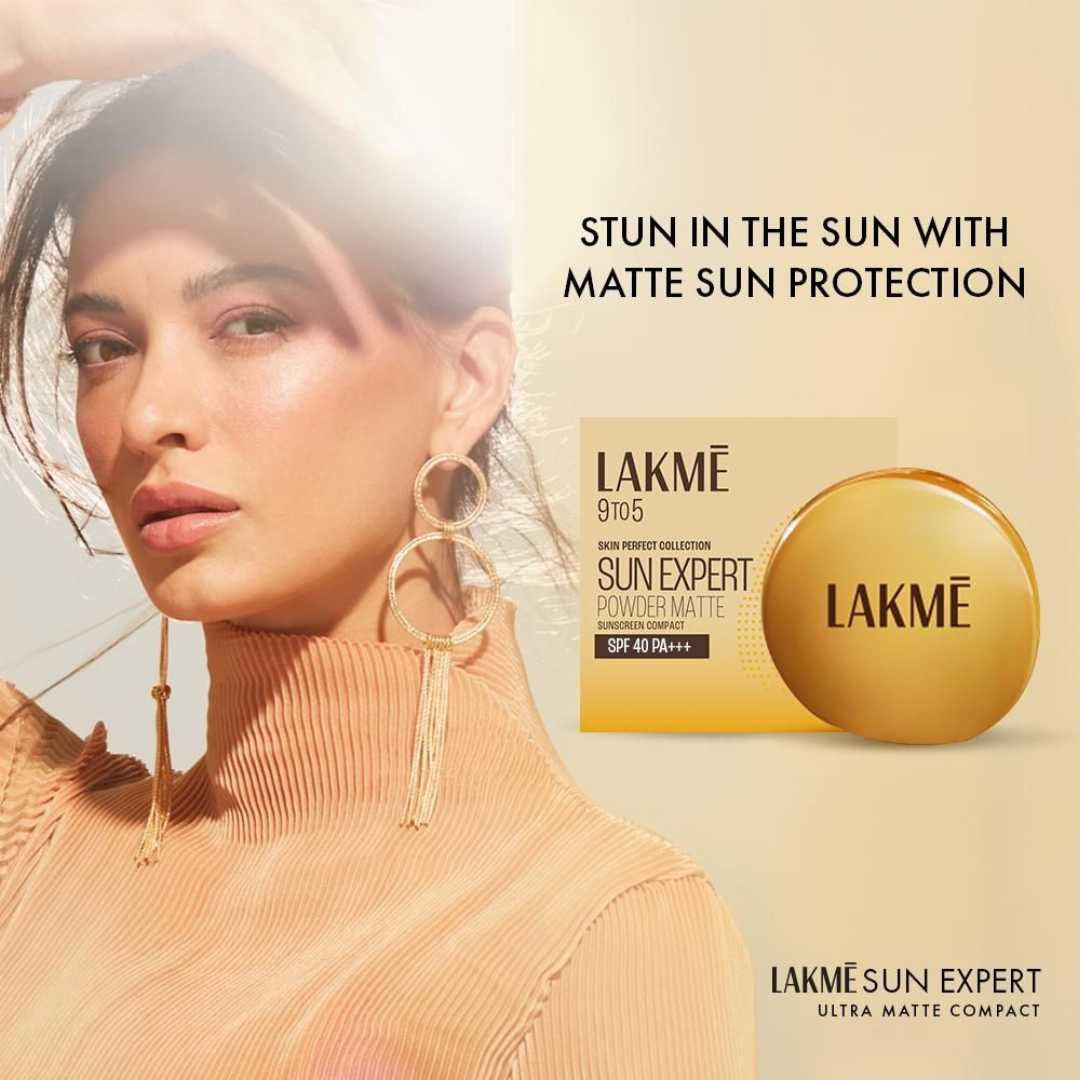 Lakme Sun Expert Ultra Matte SPF40 PA+++ Compact (7gm)