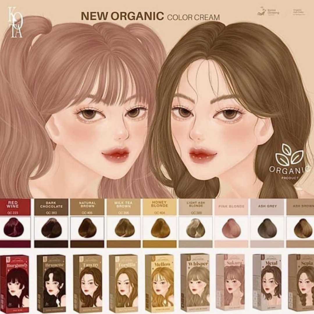 KOTA hair Color Cream Whisper