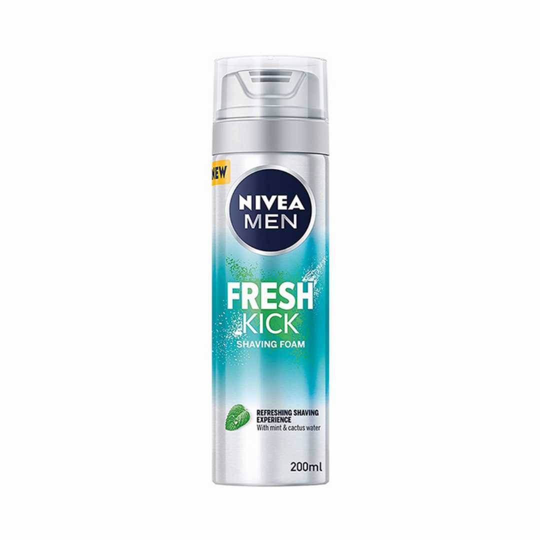Nivea Fresh Kick Shaving Foam (Germany)