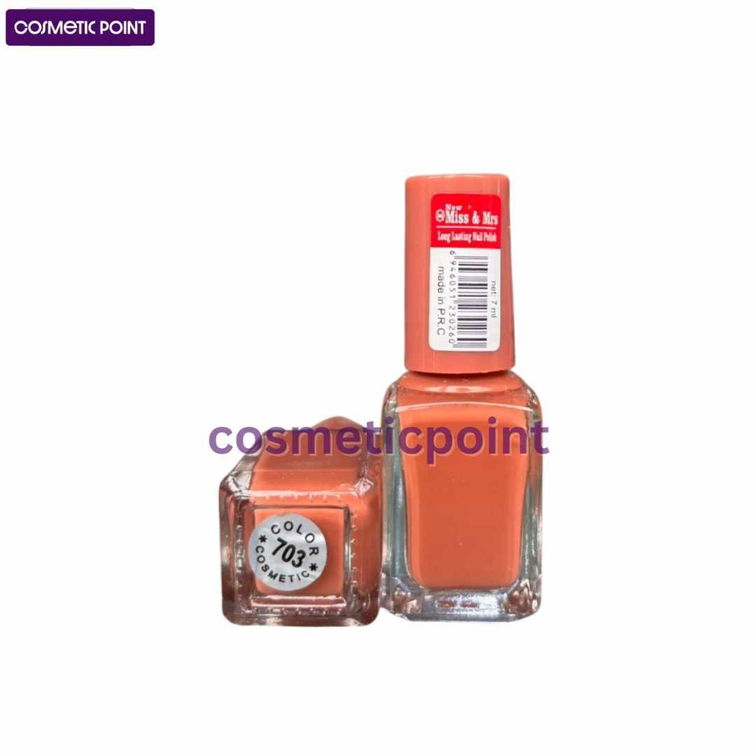 MISS & MRS Nail Polish for Women Shade - 703