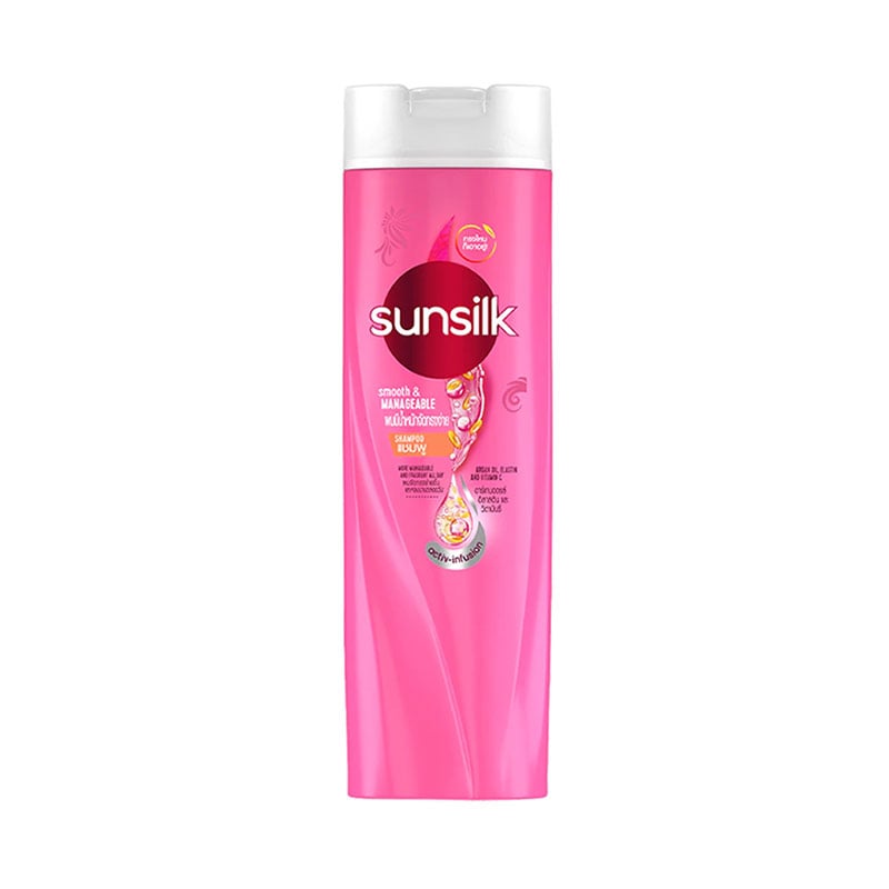 Sunsilk Co Creations Smooth & Manageable Shampoo 300ml pink