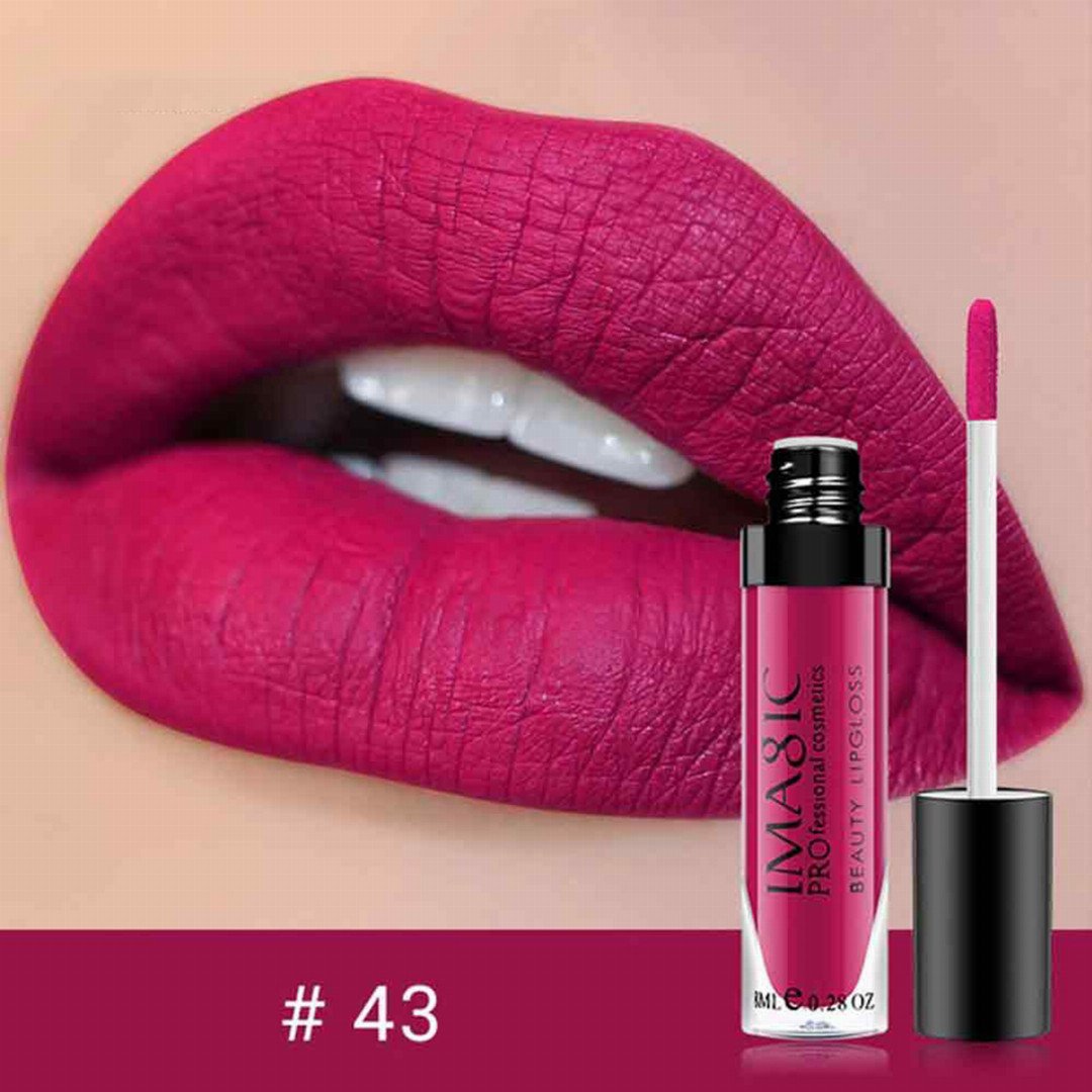Imagic Waterproof Matte Liquid Lipstick shade-43