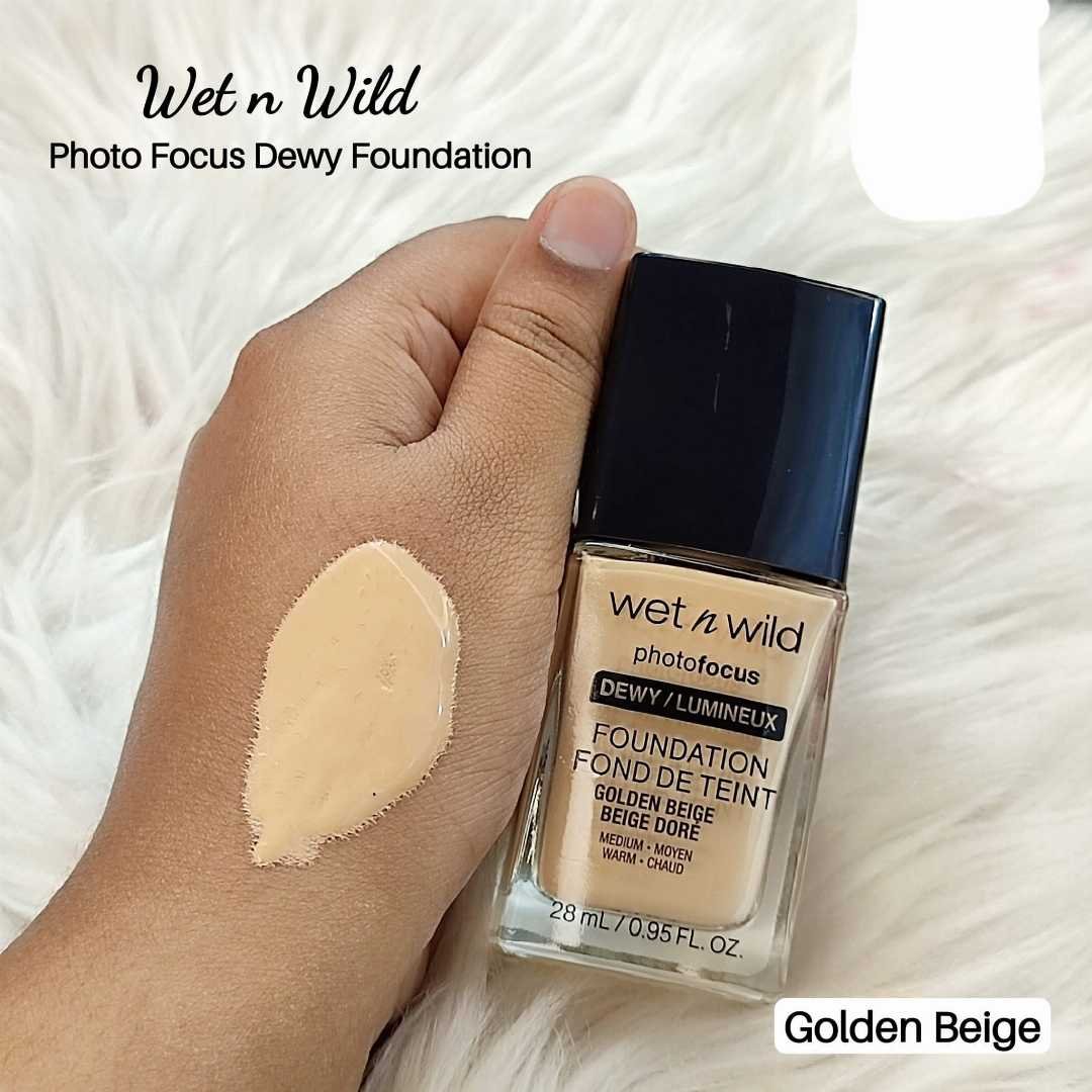 Wet n wild Photo Focus Dewy Foundation (Golden Beige)