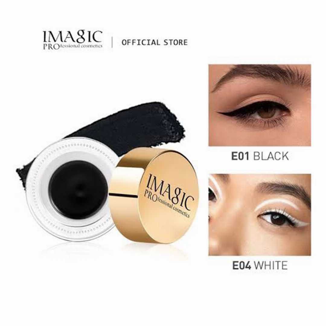 Imagic Waterproof Gel Eyeliner- E01 Black