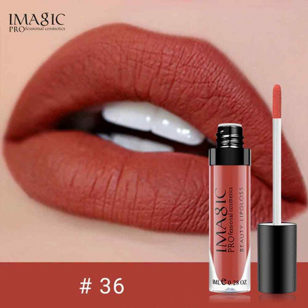 Imagic Waterproof Matte Liquid Lipstick shade-36