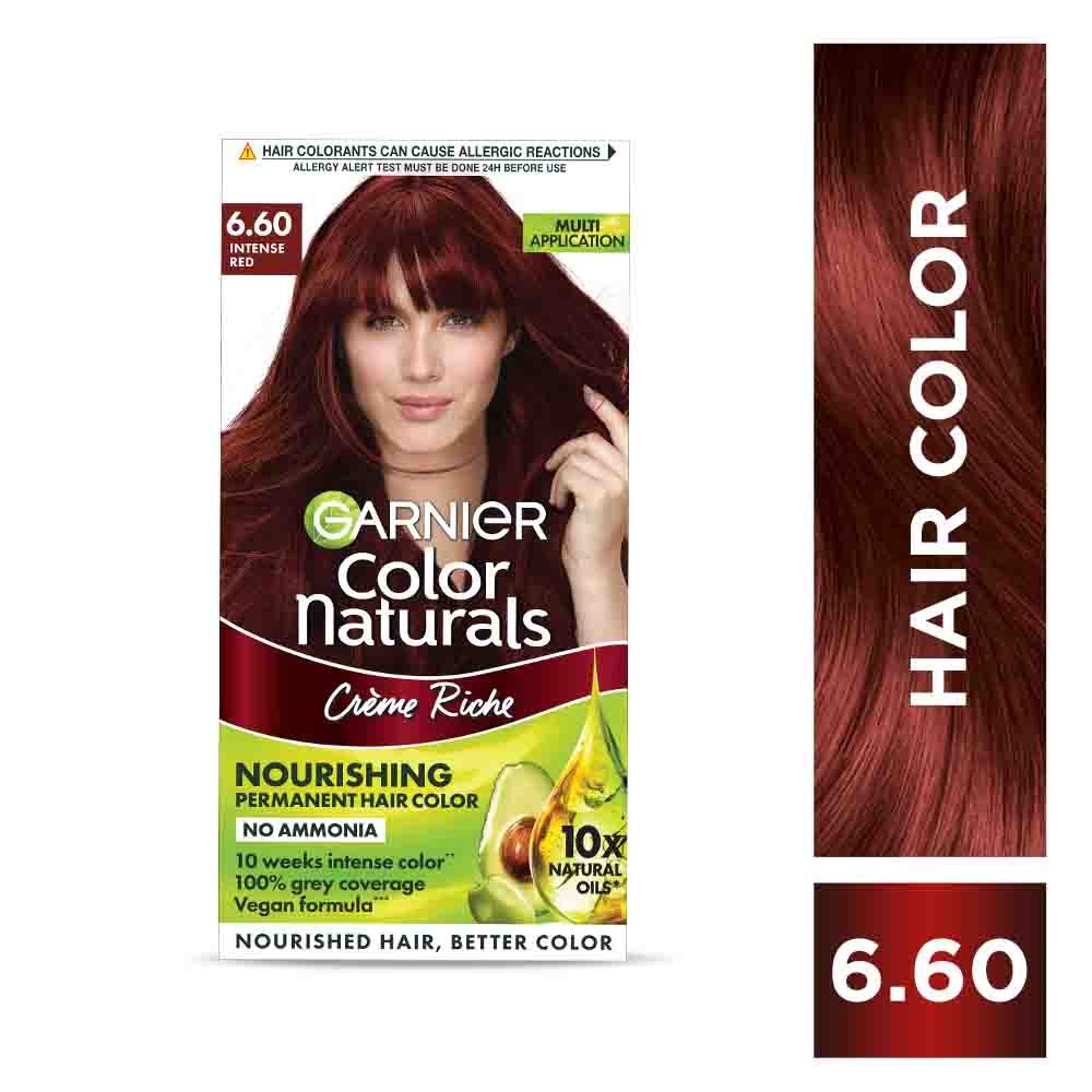 Garnier কালার ন্যাচারালস 6.60-ইনটেন্স রেড-70ml + 60g