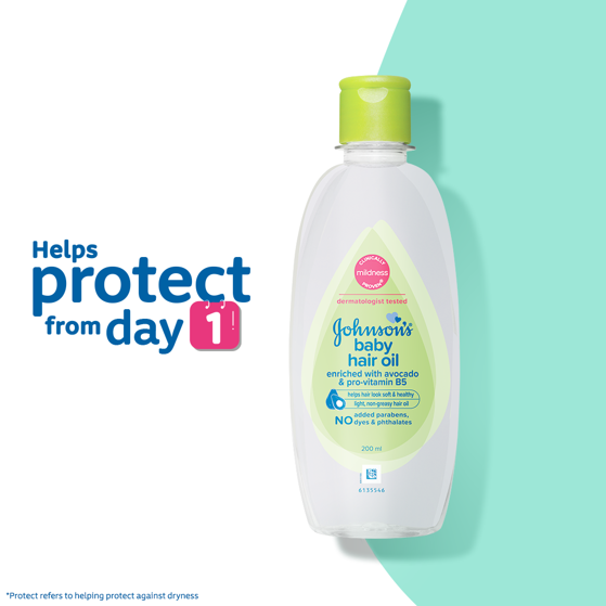 Johnson’s Baby Hair Oil 200ml