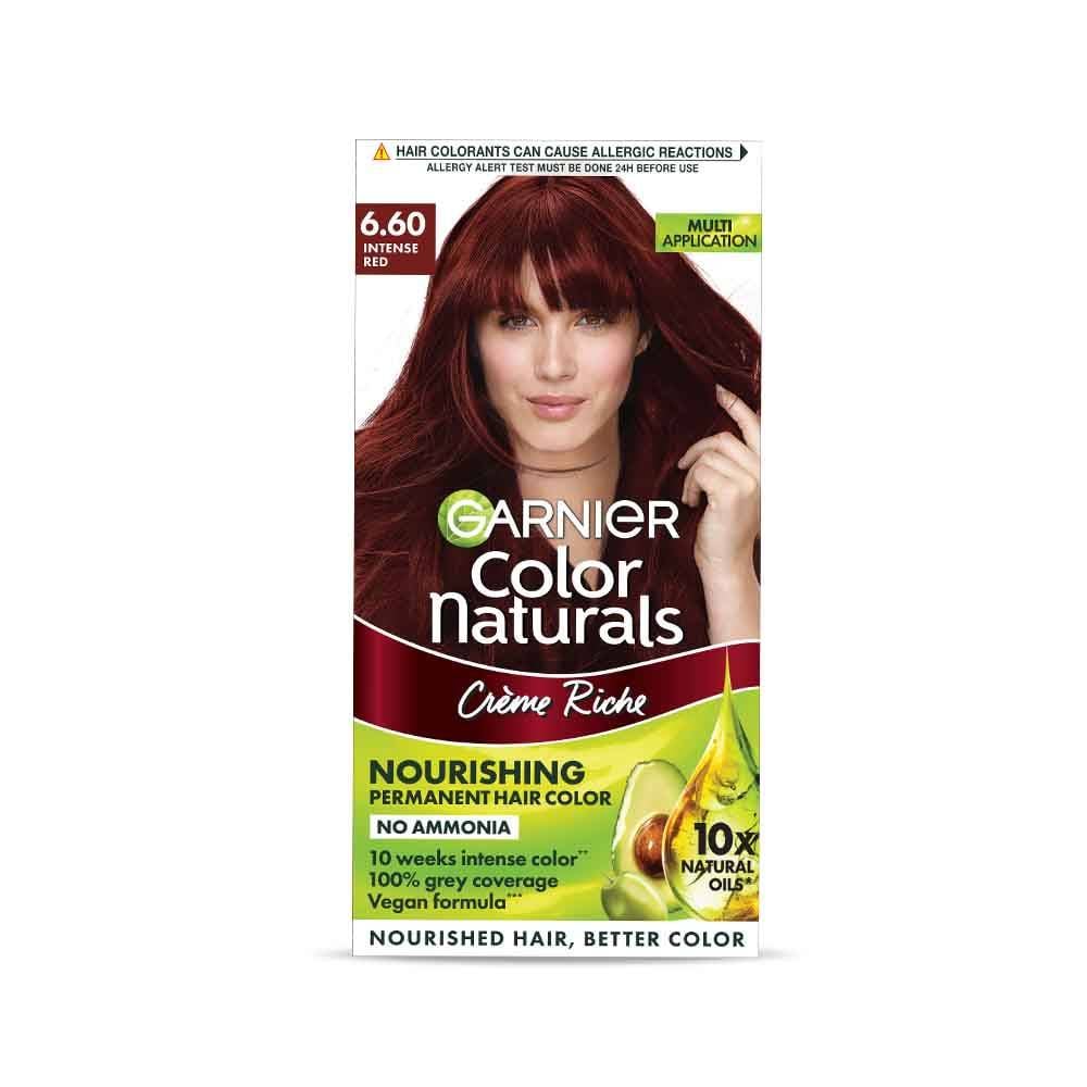 Garnier কালার ন্যাচারালস 6.60-ইনটেন্স রেড-70ml + 60g