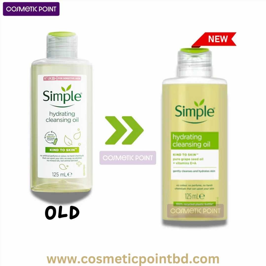 Simple Kind To Skin Hydrating Cleansing Oil 125ml