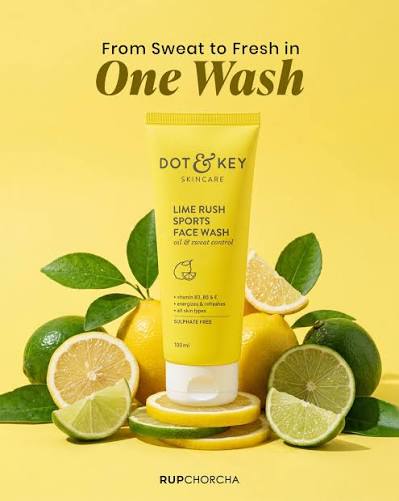 Dot & Key Lime Rush Sports Facewash 100ml