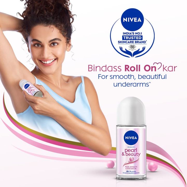 NIVEA Female Roll On Pearl & Beauty (50ml)