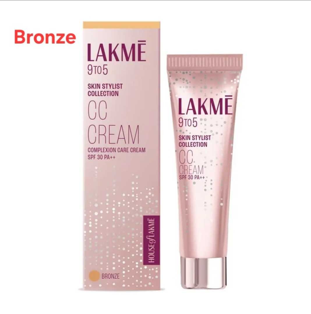 Lakme 9 To 5 Cc cream Complexion care cream SPF 30 PA++(BRONZE) 30 Gm