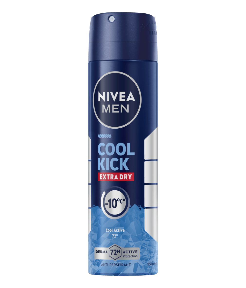 Nivea Men Body Spray Cool Kick Extra Dry 150 ml