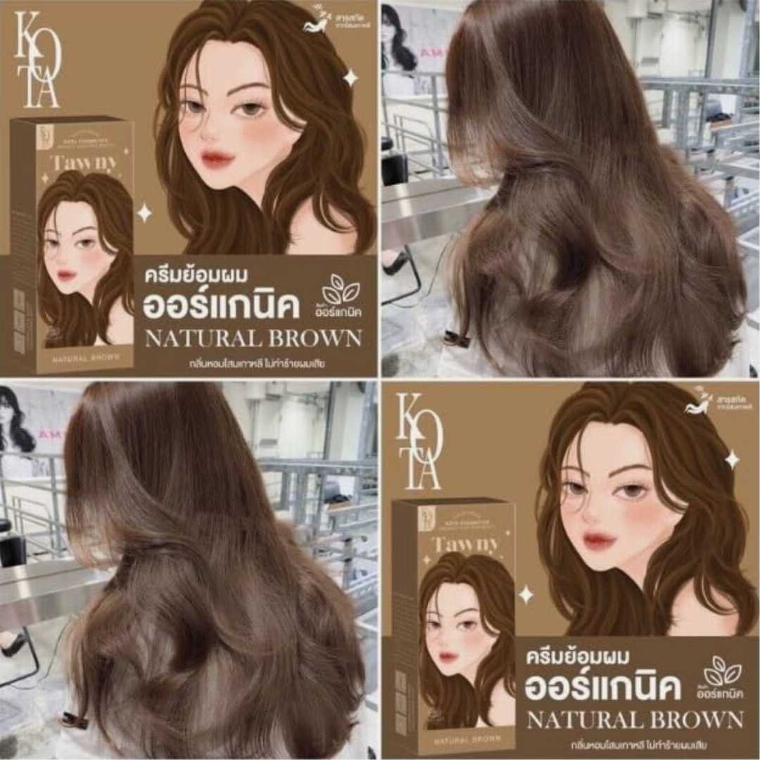 KOTA hair Color Cream Tawny