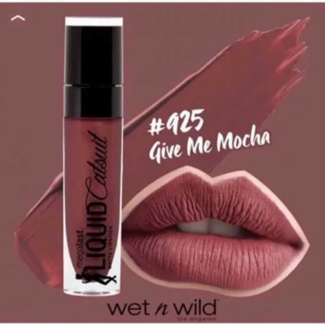 Wet n Wild Megalast Liquid Catsuit Matte Lipstick 6g - 925B Give Me Mocha.