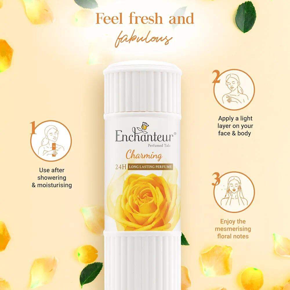 Enchanteur এর চার্মিং ট্যালক পাউডার 250 গ্রাম