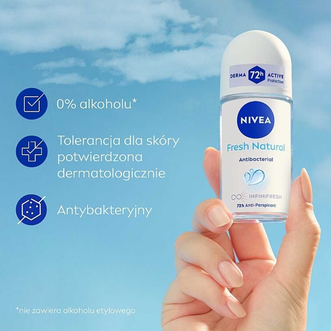 NIVEA Fresh Natural Roll On – 50ml
