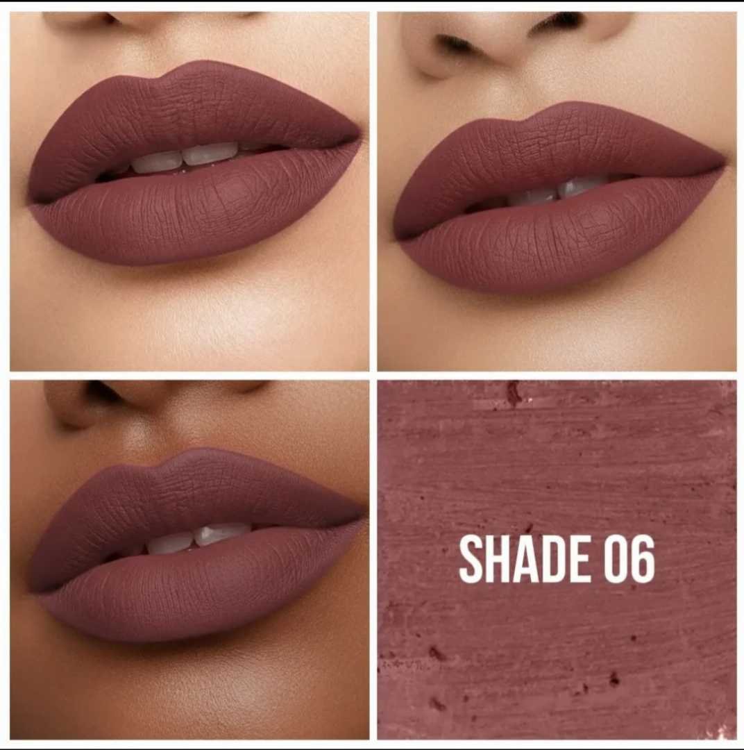 NIOR-NO TRANSFER MATTE LIPSTICK 06
