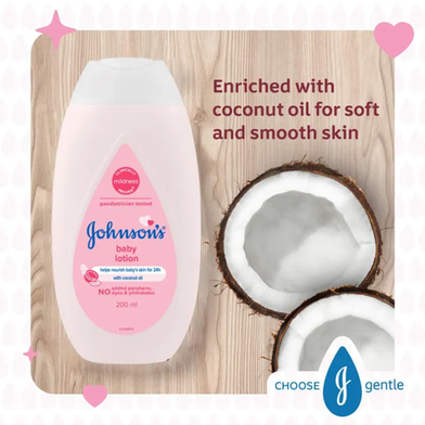 Johnson's Baby Lotion With Coconut Oil 200ml