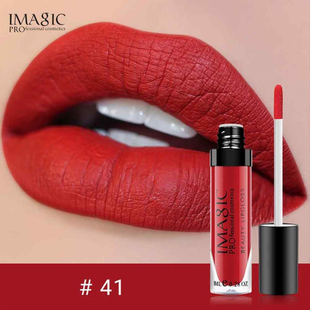 Imagic Waterproof Matte Liquid Lipstick shade-41