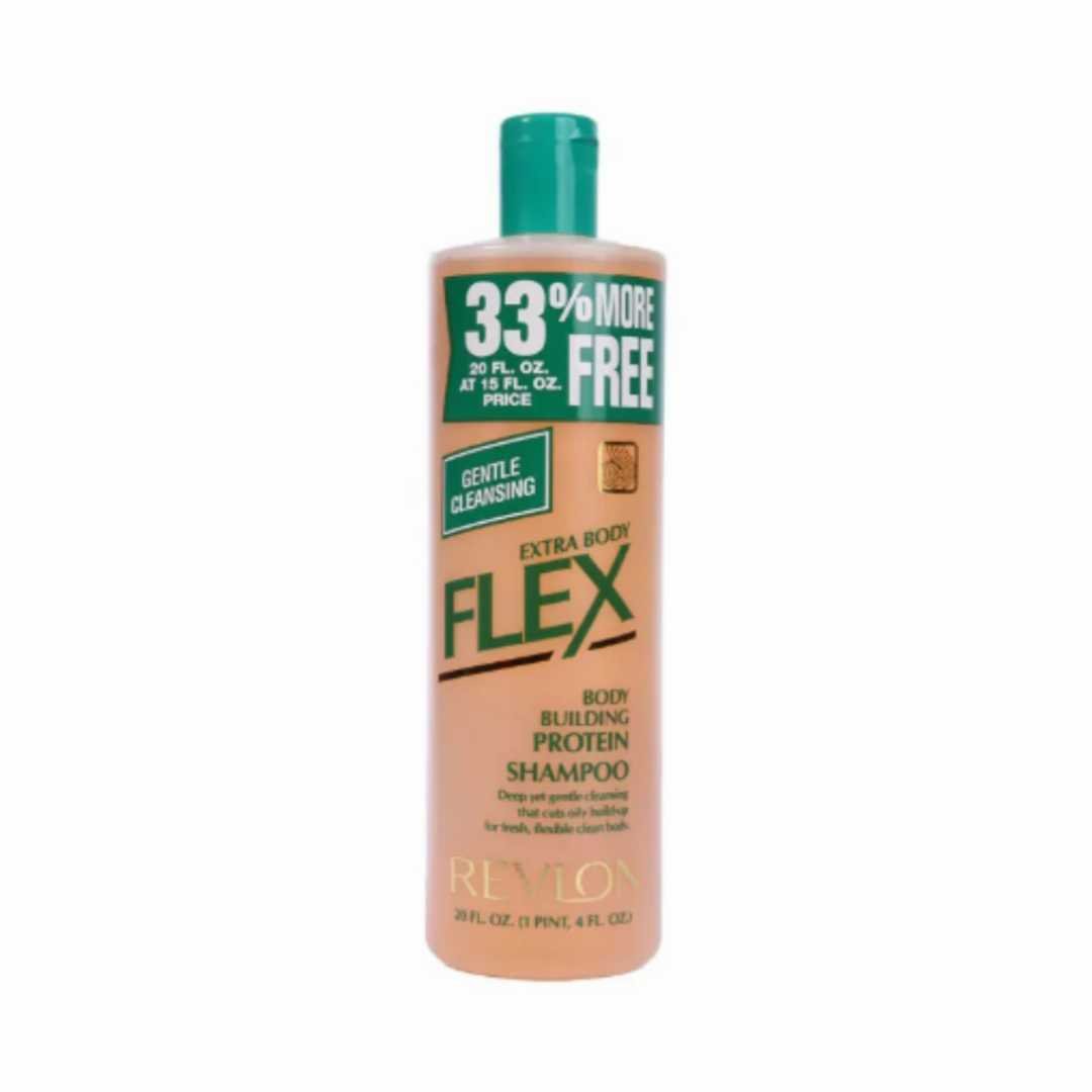 Revlon Flex Body Building Protein Shampoo - 591ml Extra Body