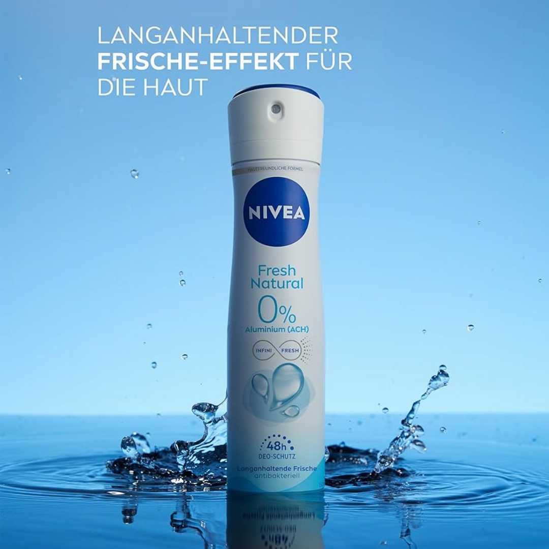 NIVEA Female Body Spray Fresh Natural 150ml