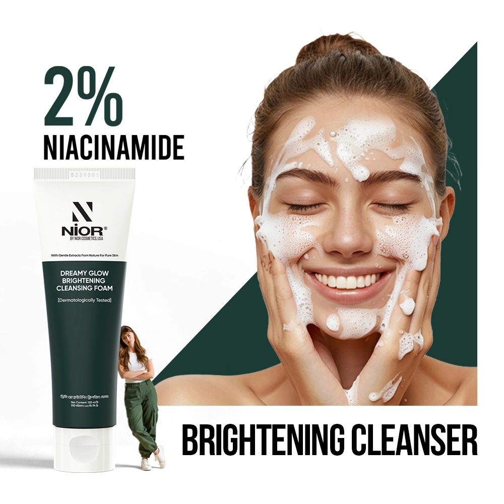Nior Dreamy Glow Brightening Cleansing Foam 120ml