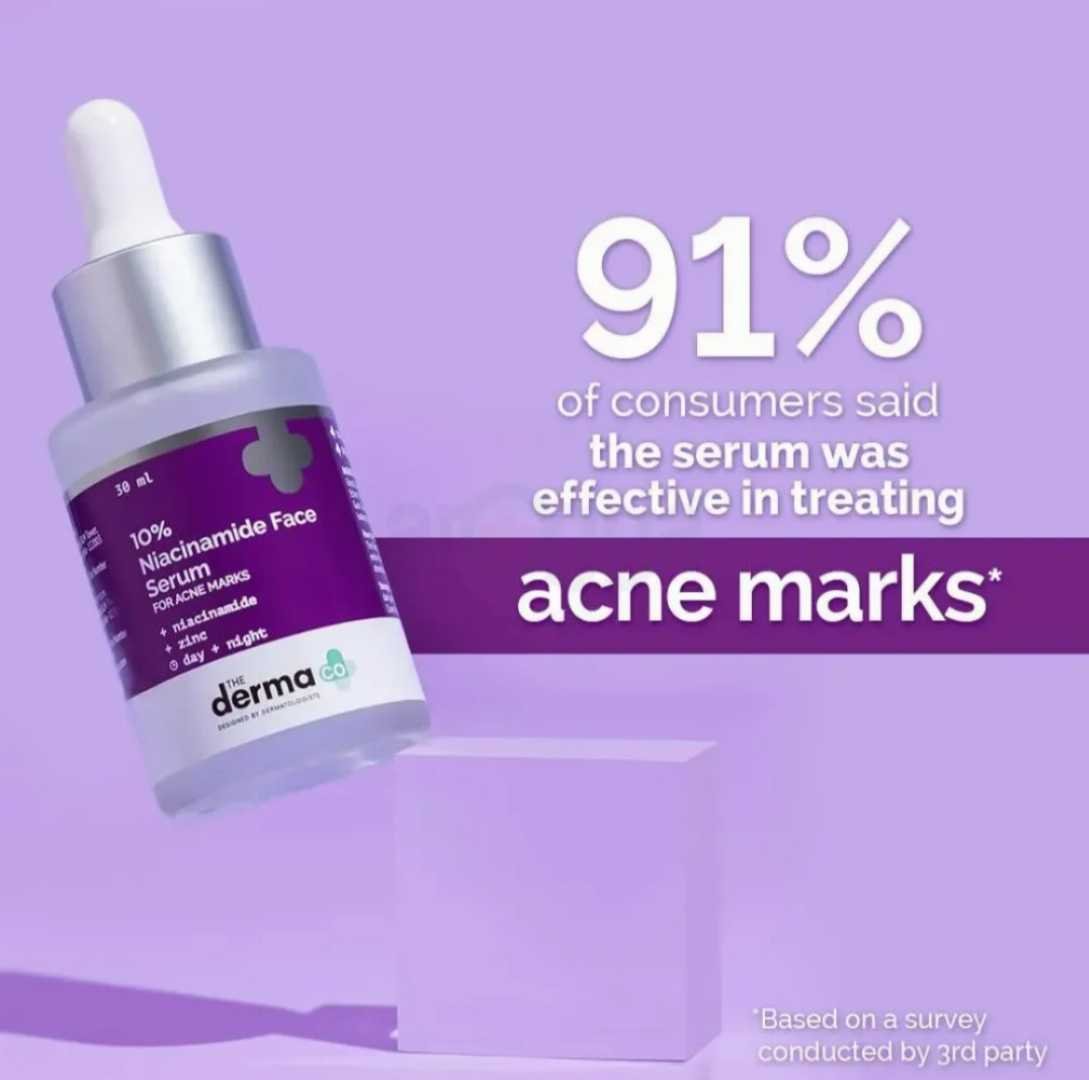 The Derma Co 10% Niacinamide Face Serum 30ml