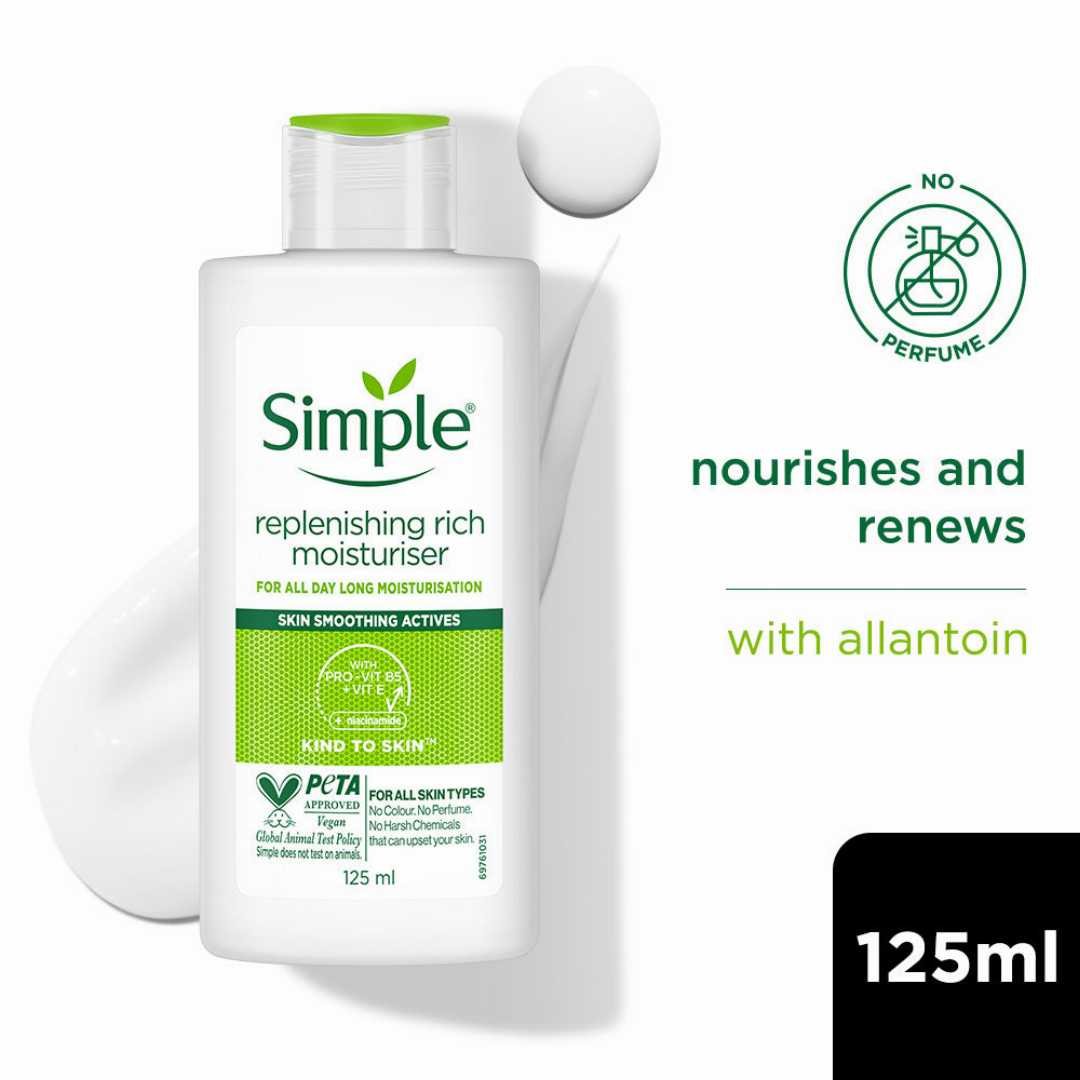 Simple Kind to Skin Replenishing Rich Moisturizer 125ml