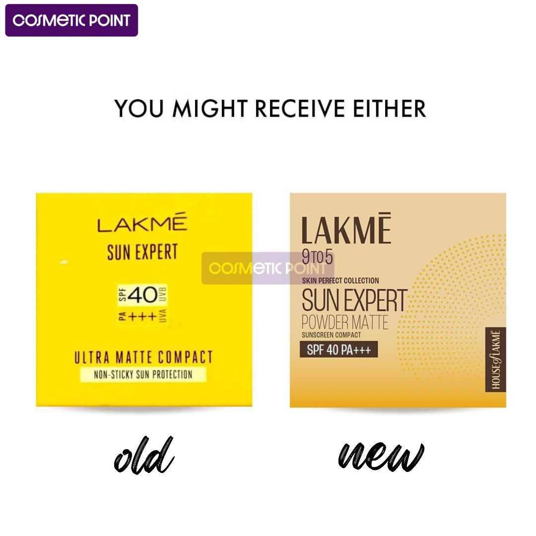 Lakme Sun Expert Ultra Matte SPF40 PA+++ Compact (7gm)