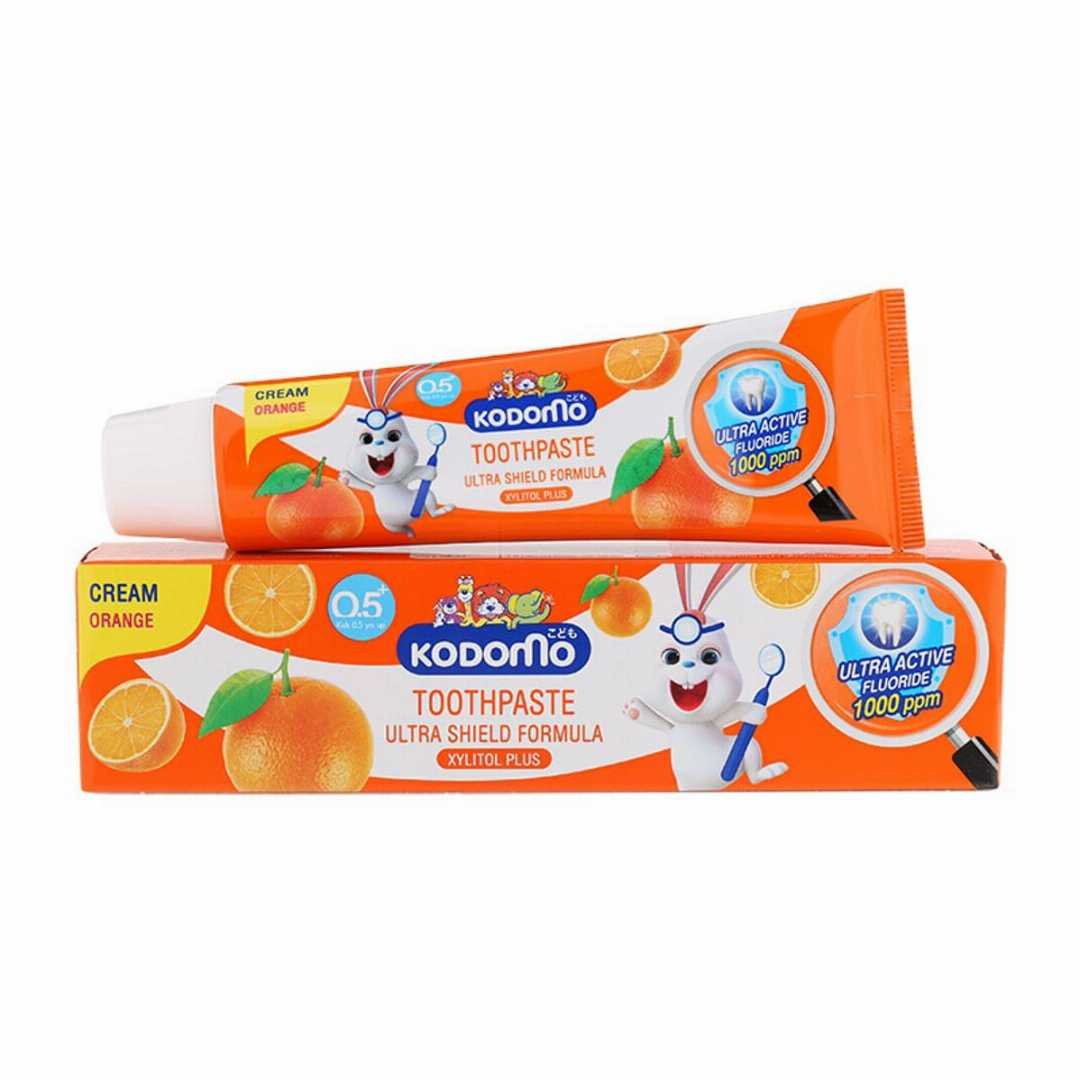 Kodomo Baby Toothpaste Orange Flavor-40g (Thailand)