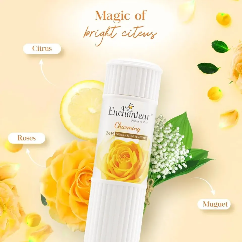 Enchanteur এর চার্মিং ট্যালক পাউডার 250 গ্রাম