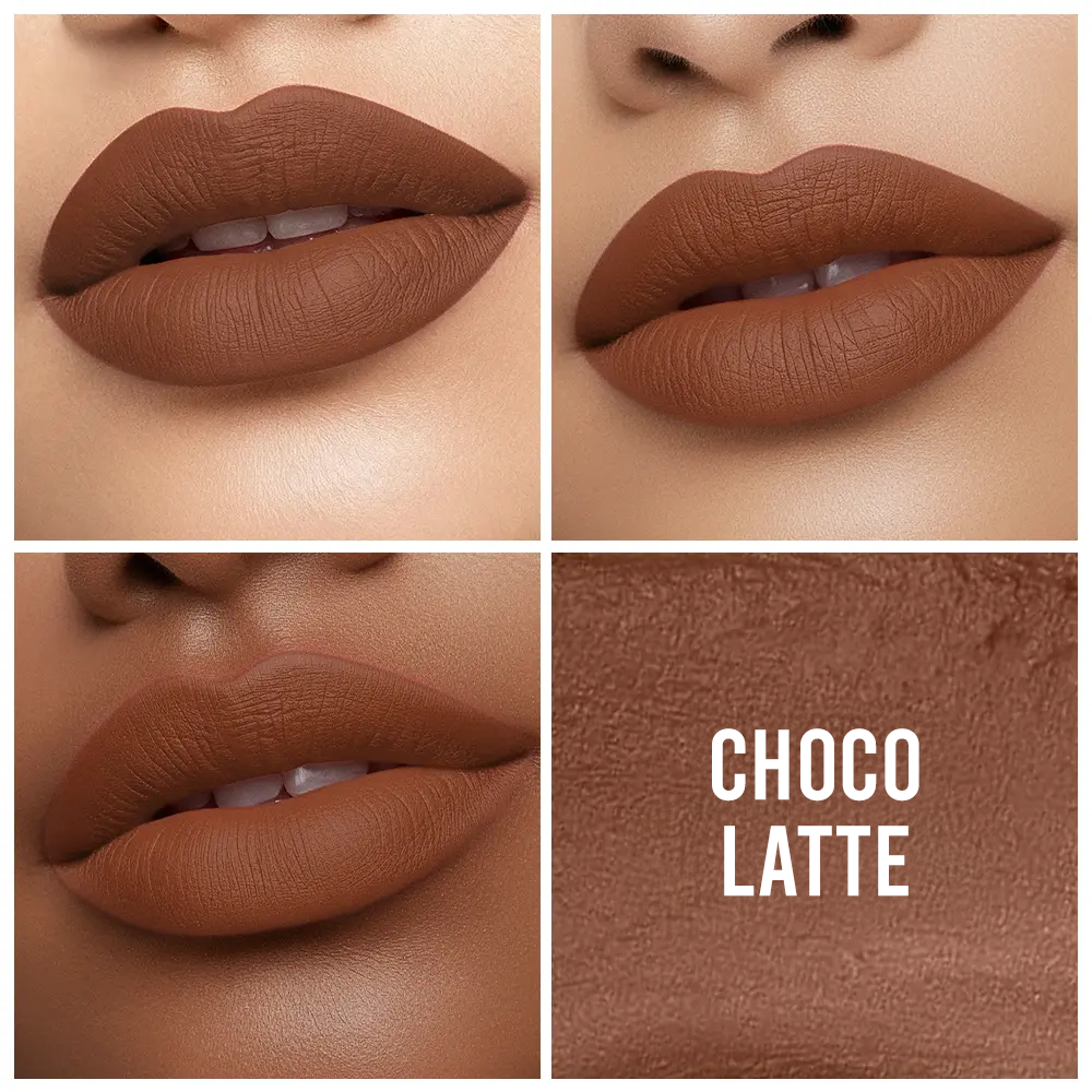 NIOR No Transfer Retro Matte Lipstick Choco-Latte 40