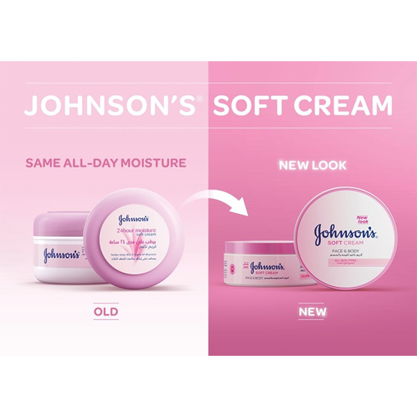Johnsons 24 Hour Moisture Soft Cream 200ml